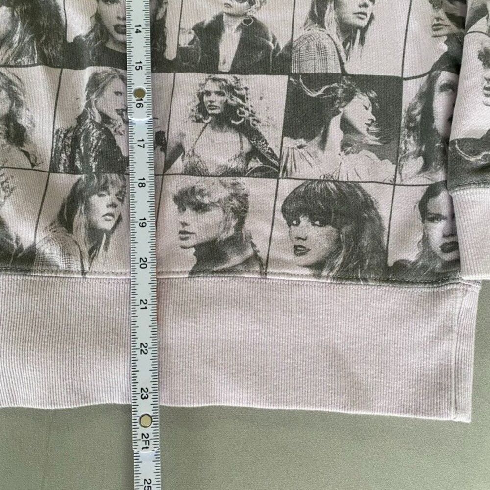 Taylor Swift The Eras Tour Sweatshirt Photo Collage Crewneck Oversized XL - Picture 8 of 11